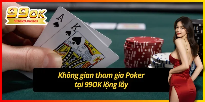Biến thể Poker Omaha có giao diện sang trọng