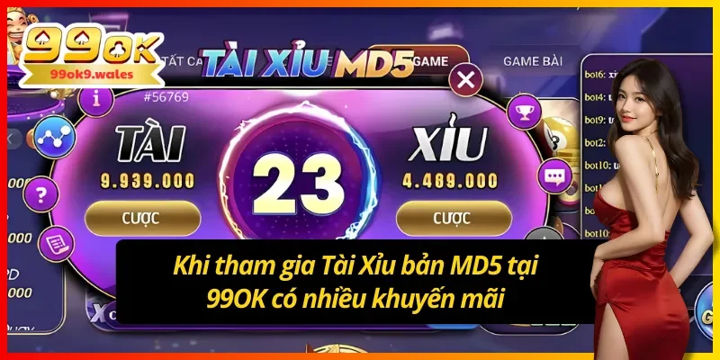 Tài Xỉu MD5 sẽ dành cho Newbie nhiều khuyến mãi
